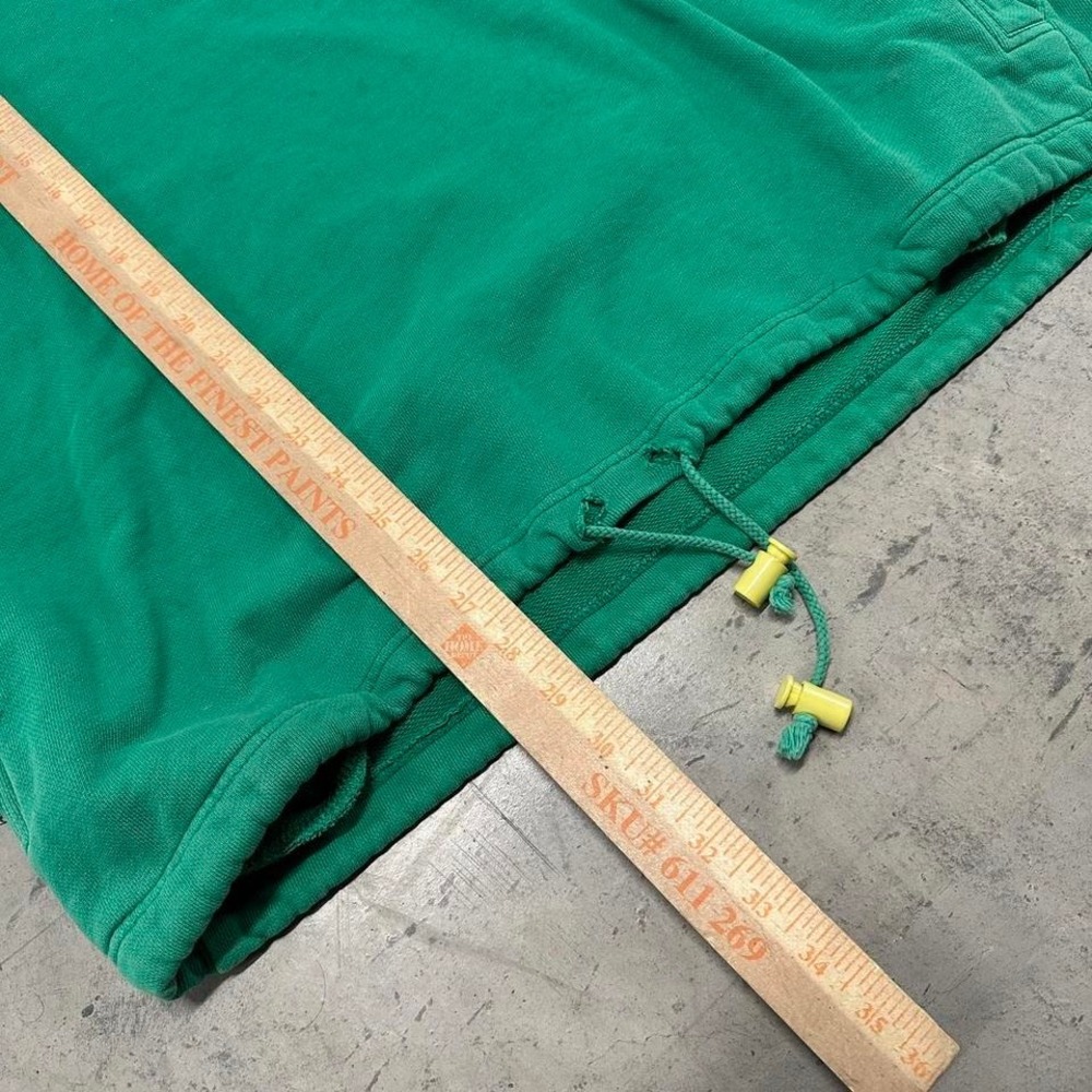 Vintage Oversized Faded Green Hoodie Skater Y2K Grunge - Picture 6 of 8